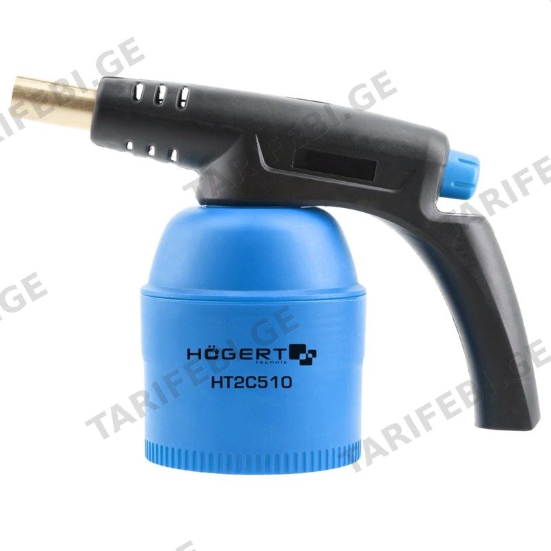 გაზის საფრქვევი HOGERT HT2C510 1.2 KW 1200°C