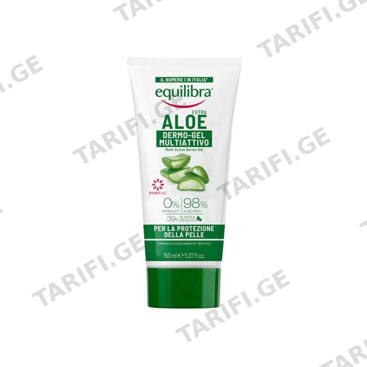 დერმოგელი Aloe 150 მლ 0226 ექვილიბრა - Equilibra