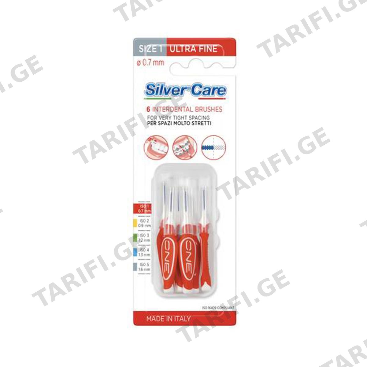 კბილის ჯაგრისი კბილთაშუა Ultra 6721 სილვერქეა - Silver Care