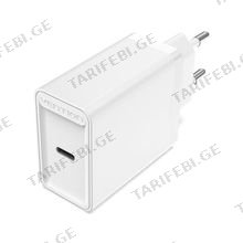 VENTION FAHWF-EU 1-port 25W USB-C Wall Charger with USB-C Cable EU-Plug White