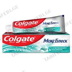 კბილის პასტა COLGATE max white crystal mint 100 მლ.