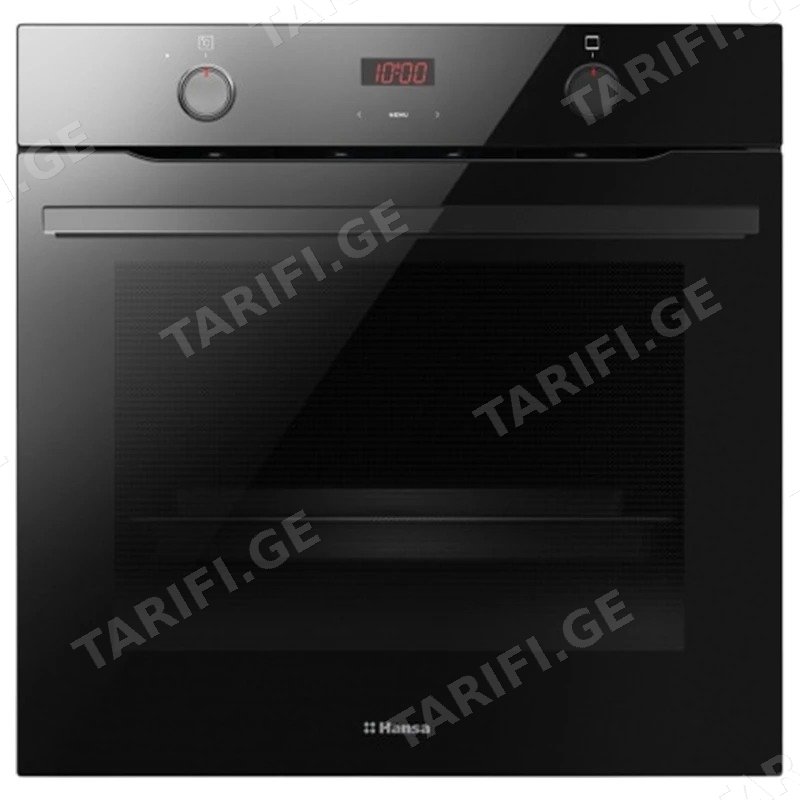 ჩასაშენებელი ელექტრო ღუმელი HANSA BOES684633 77 ლ Black
