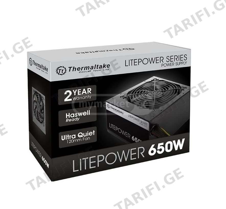 კვების ბლოკი Thermaltake Litepower 650W