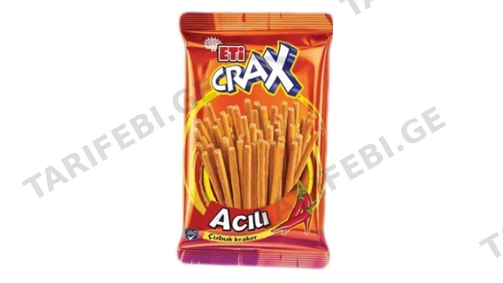CRAX ჩხირები წიწაკით 123გრ