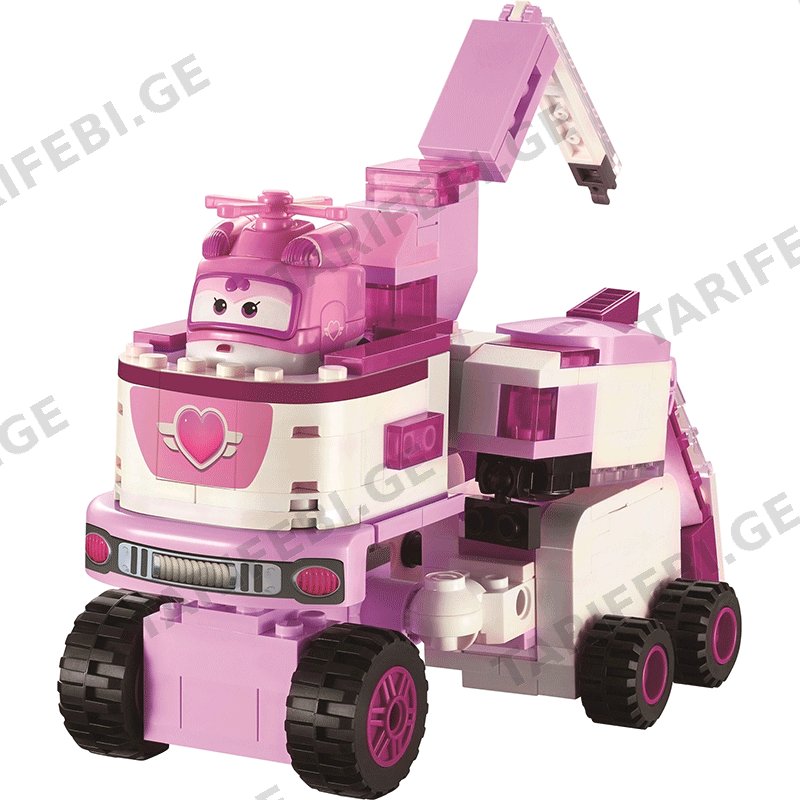 სათამაშო ტრანსფორმერი SUPER WINGS EU385006 PURPLE