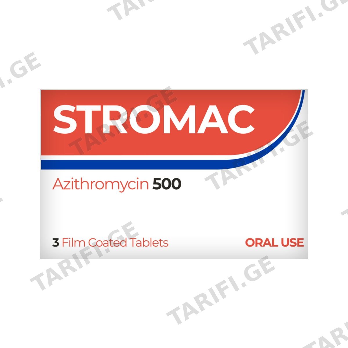 სტრომაკი - Stromac 500მგ 3 ტაბლეტი