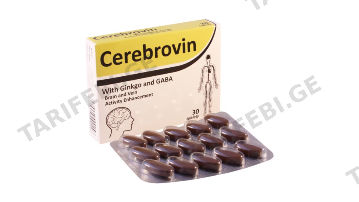 ცერებროვინი ტაბ.N30 *