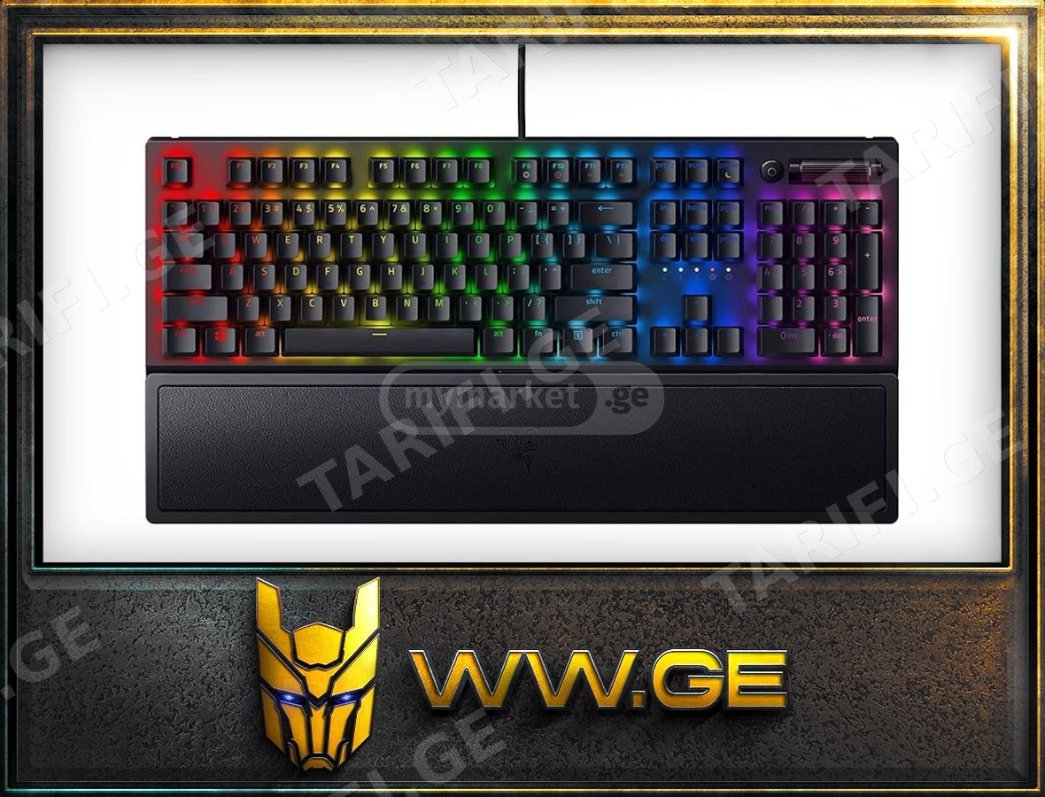 ✅ახალი✅ Razer BlackWidow V3 Mechanical Gaming Keyboard✅