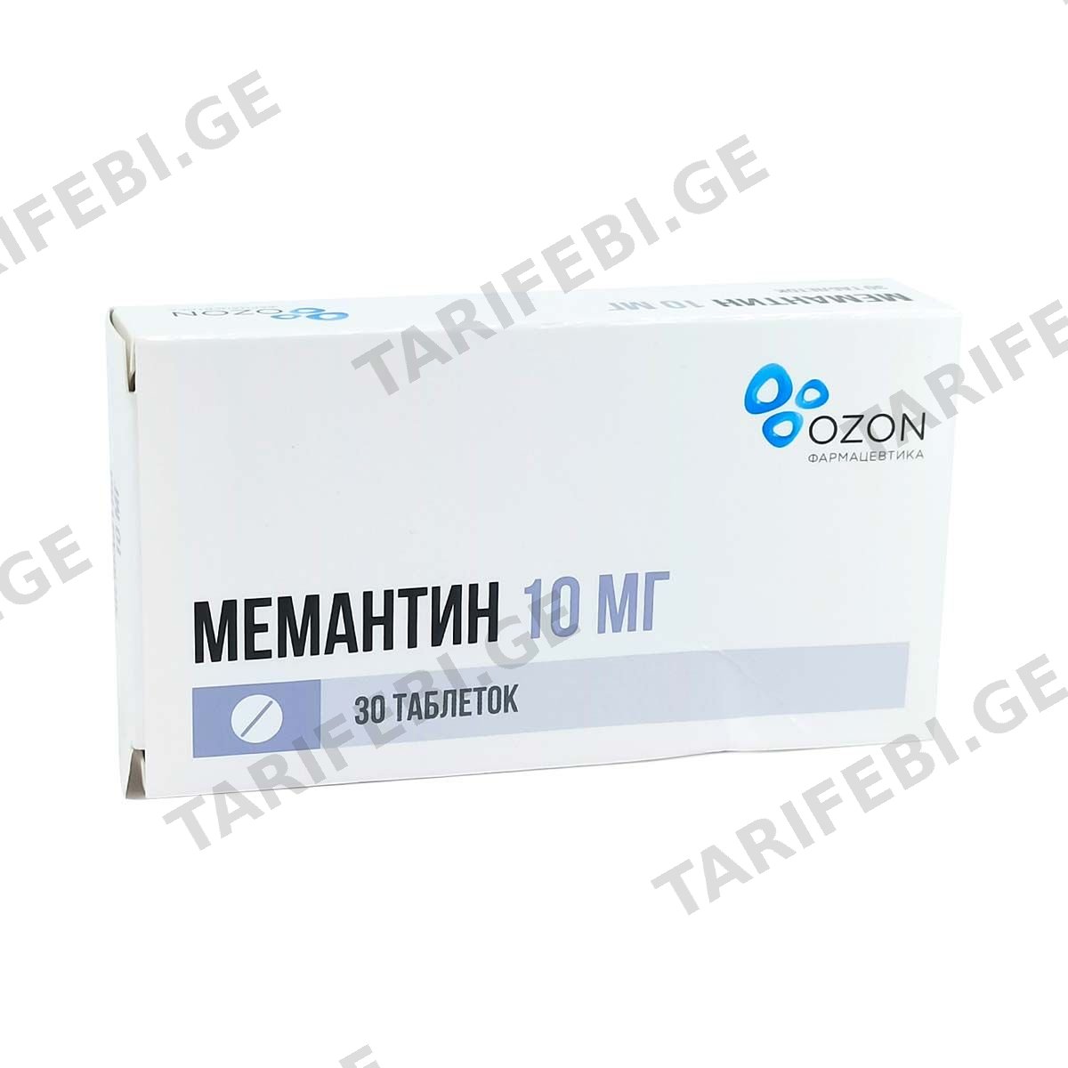 მემანტინი - Memantina 10მგ 30 ტაბლეტი