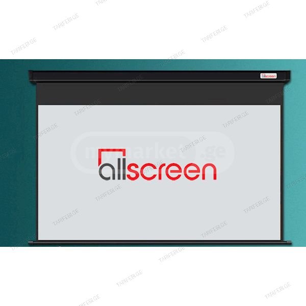 პროექტორის ეკრანი ALLSCREEN 160X160CM CWP-6363B Black