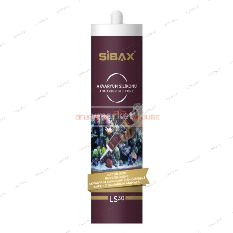 სილიკონი აკვარიუმის SIBAX AQUARIUM SILICONE 320მლ (1*24)