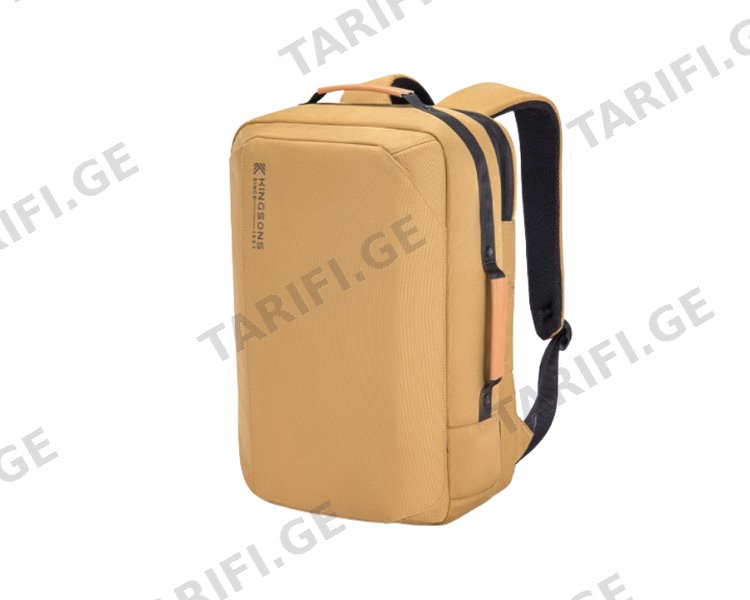 ზურგჩანთა Kingsons Laptop Backpack 15.6" Khaki - K10218R-1