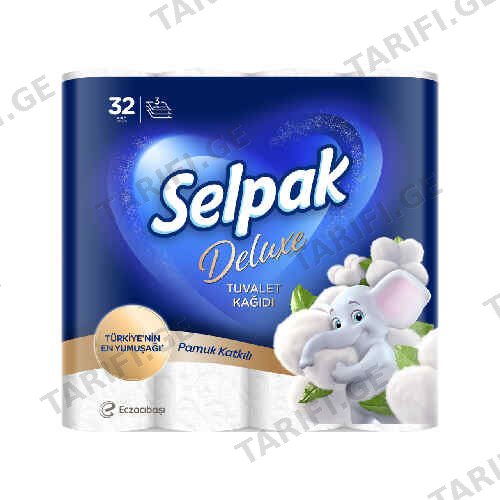 სელპაკ დელუქსი ტ/ქ 3x32ც 3 ფენა