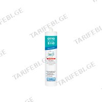 S110 პრემიუმ სამშენებლო სილიკონი გამჭვირვალე