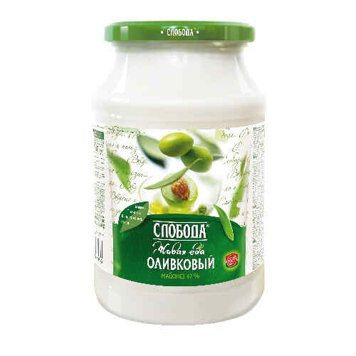 Mayonnaise Olivkov glass /Sloboda/ 900 ml