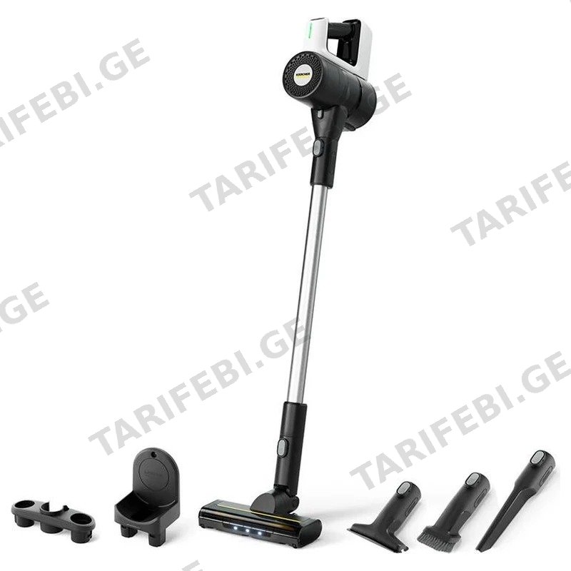 უკაბელო მტვერსასრუტი KARCHER VCS 3 NANO COMPLETE HEPA ფილტრით