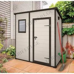 საყოფაცხოვრებო ბლოკი Keter Manor pent 6x4