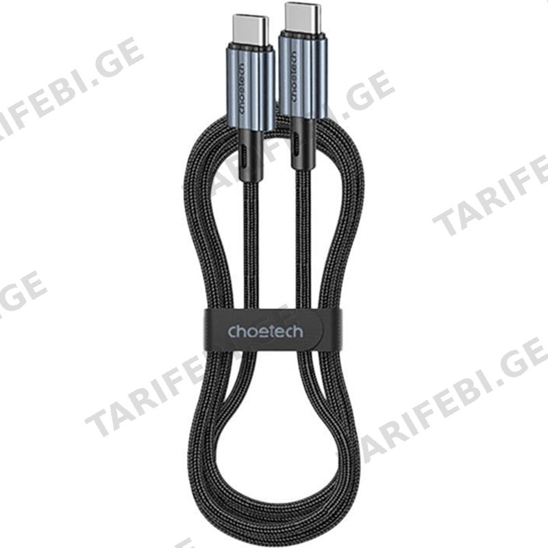 კაბელი CHOETECH XCC-1014 PD 60W USB-C TO USB-C