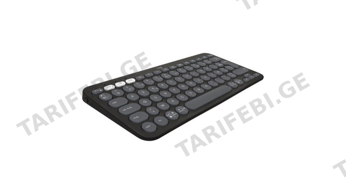 Logitech Pebble Keys 2 K380s Bluetooth Keyboard graphite