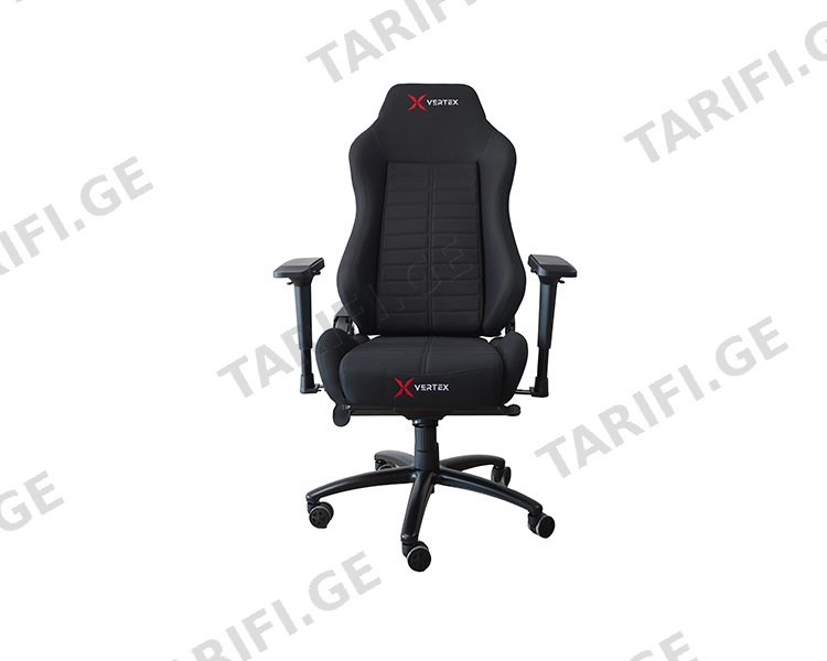 გეიმერული სავარძელი Vertex Valakas Gaming Chair Black Fabric