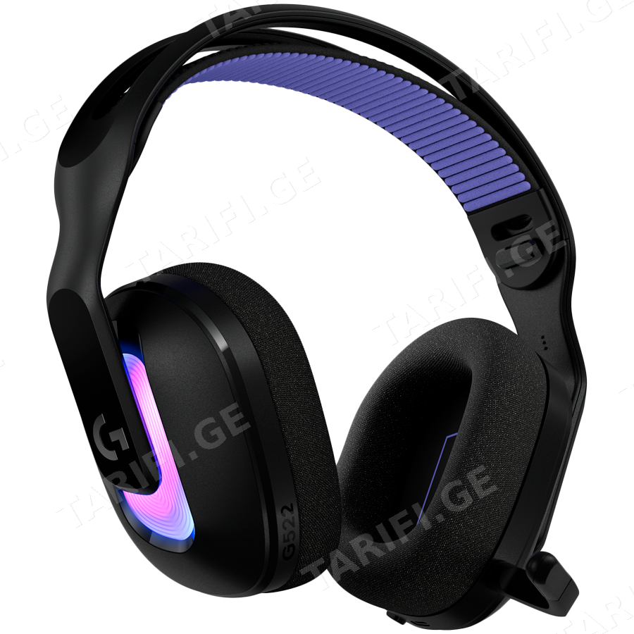 LOGITECH G522 LIGHTSPEED Wireless Gaming Headset - BLACK - EMEA28i-935 - 2.4GHZ