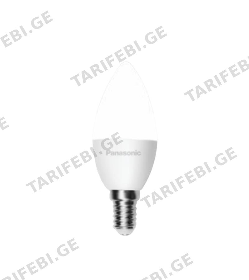 ნათურა დიმერით LED E14 DIM ფერი. 6500K 4.7 W #LDCCH05DGDR4 მწარ. Panasonic