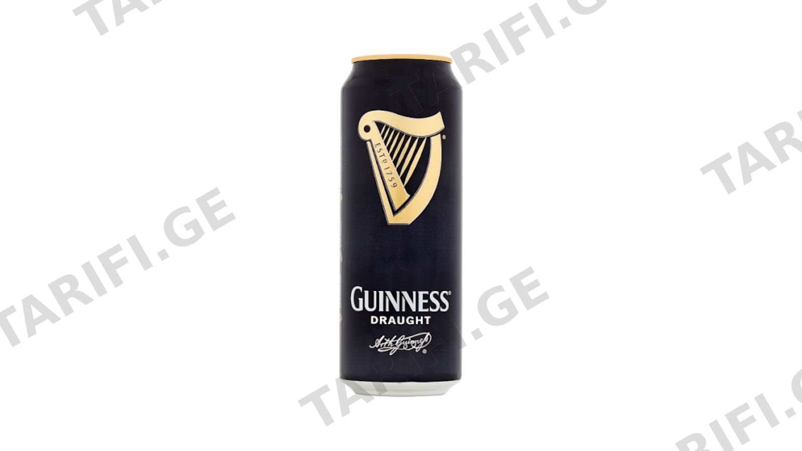 ლუდი "GUINNESS" ქილის 4,2% 0,44 ლ.