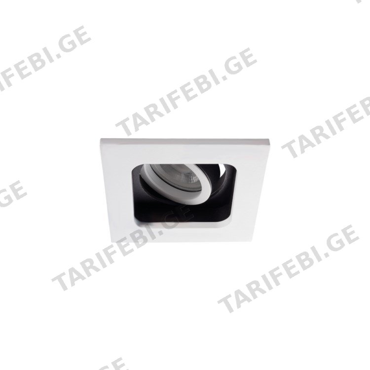 წერტილოვანი სანათი KANLUX REUL DTL W/B GX5.3/GU10 1x MAX 10W