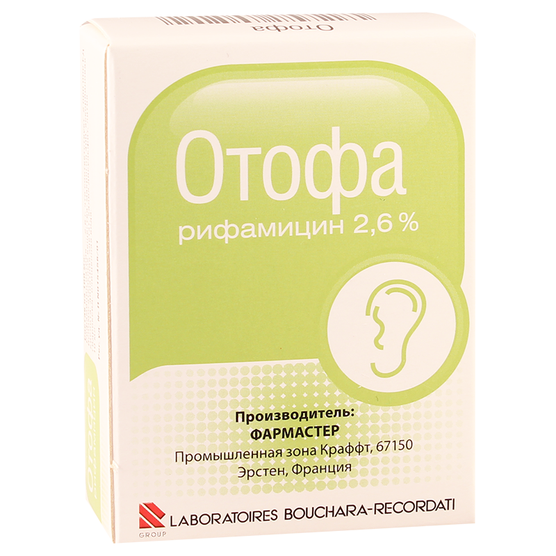 ოტოფა 10მლ ყურის წვეთები
