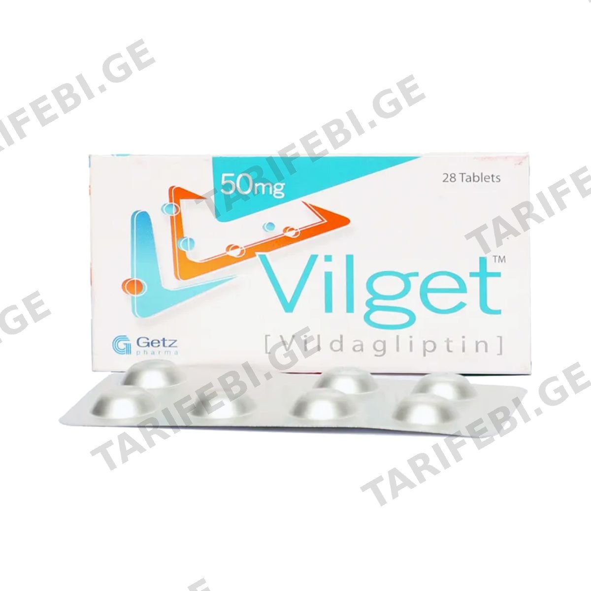 Vilget - ვილგეტი 50მგ 28 ტაბლეტი