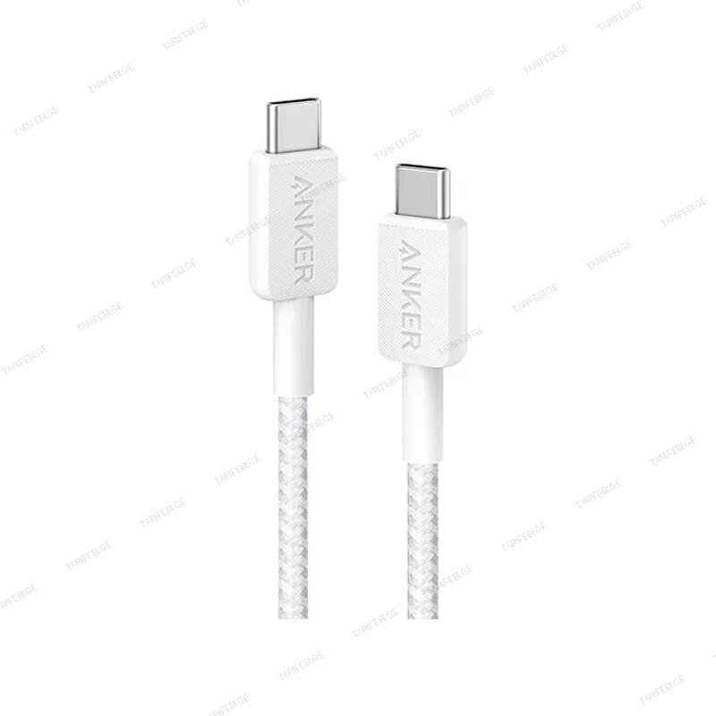 Anker 322 USB-C to USB-C 60W 3m Cable A81F7G21 White