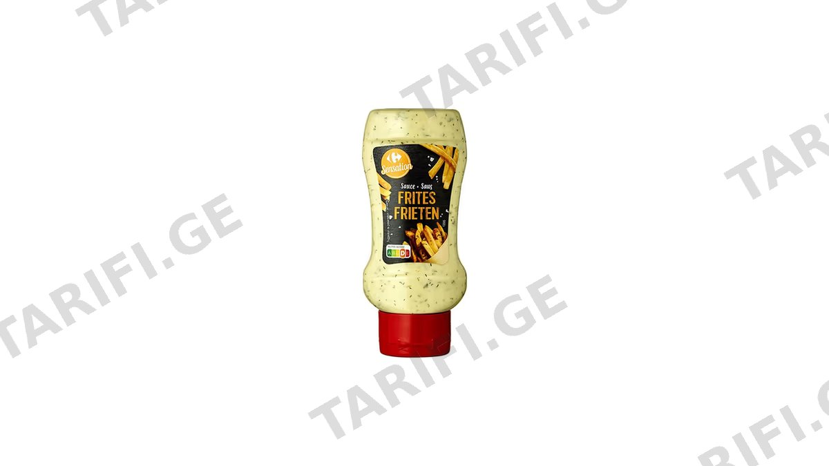 CRF ფრანგული ფრის სოუსი-355გრ