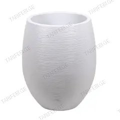 ქოთანი პლასტმასის EDA Plastiques POT EGG GRAPHIT DIAM 50x60სმ 53ლ