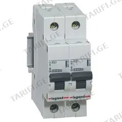 ავტომატური გამომრთველი LEGRAND XG3 2K B32 6KA