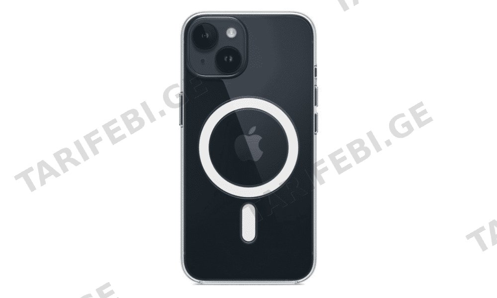 სილიკონის ქეისი Transparent Case with Magsafe iPhone 14