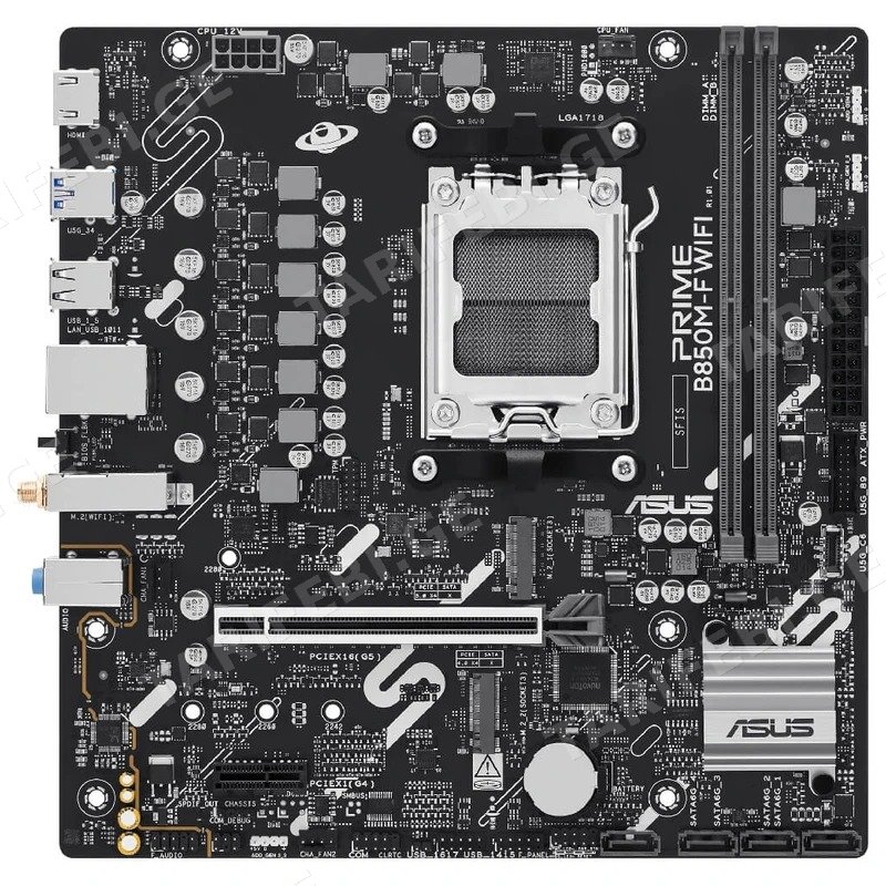 დედა დაფა ASUS PRIME B850M-F WIFI AM5 DDR5