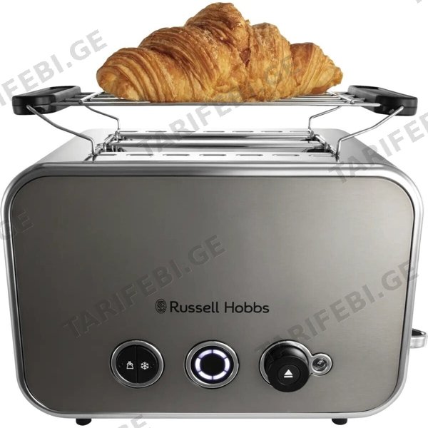 ტოსტერი Russell Hobbs 26432-56/RH Distinctions, 1600W, Toaster, Silver