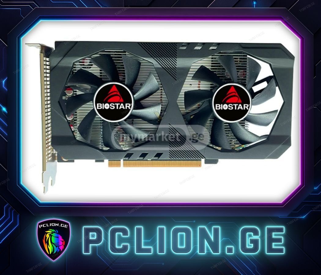 ☑️⚠️BIOSTAR AMD RADEON RX 6500 XT 4GB GDDR6⚠️☑️