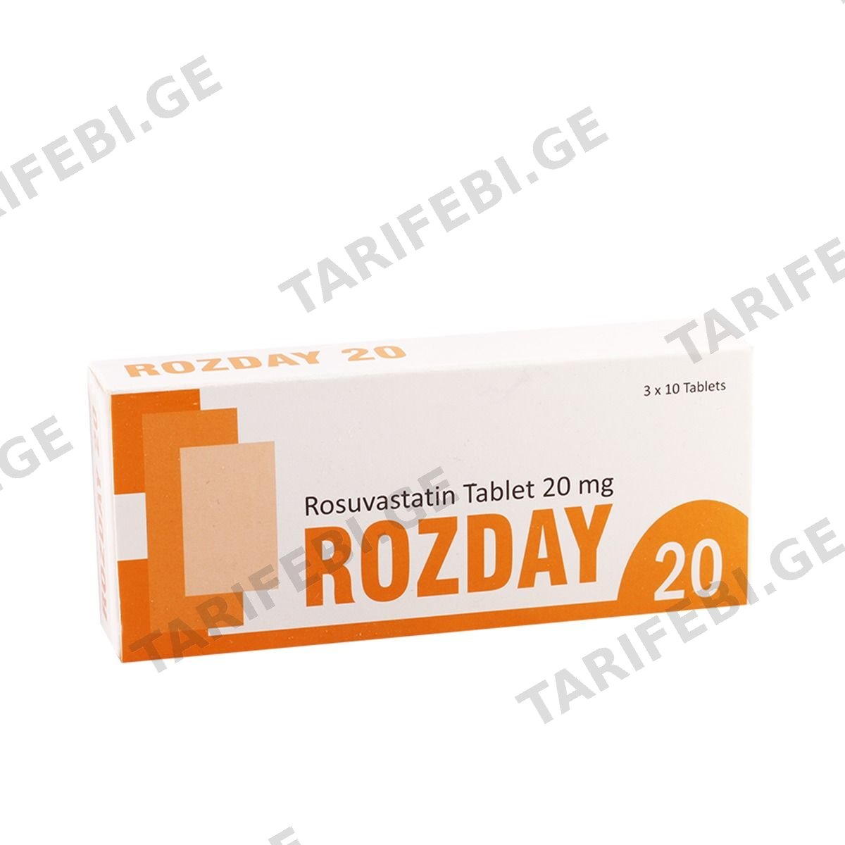 როზდეი-20 ტაბ.20მგ N30