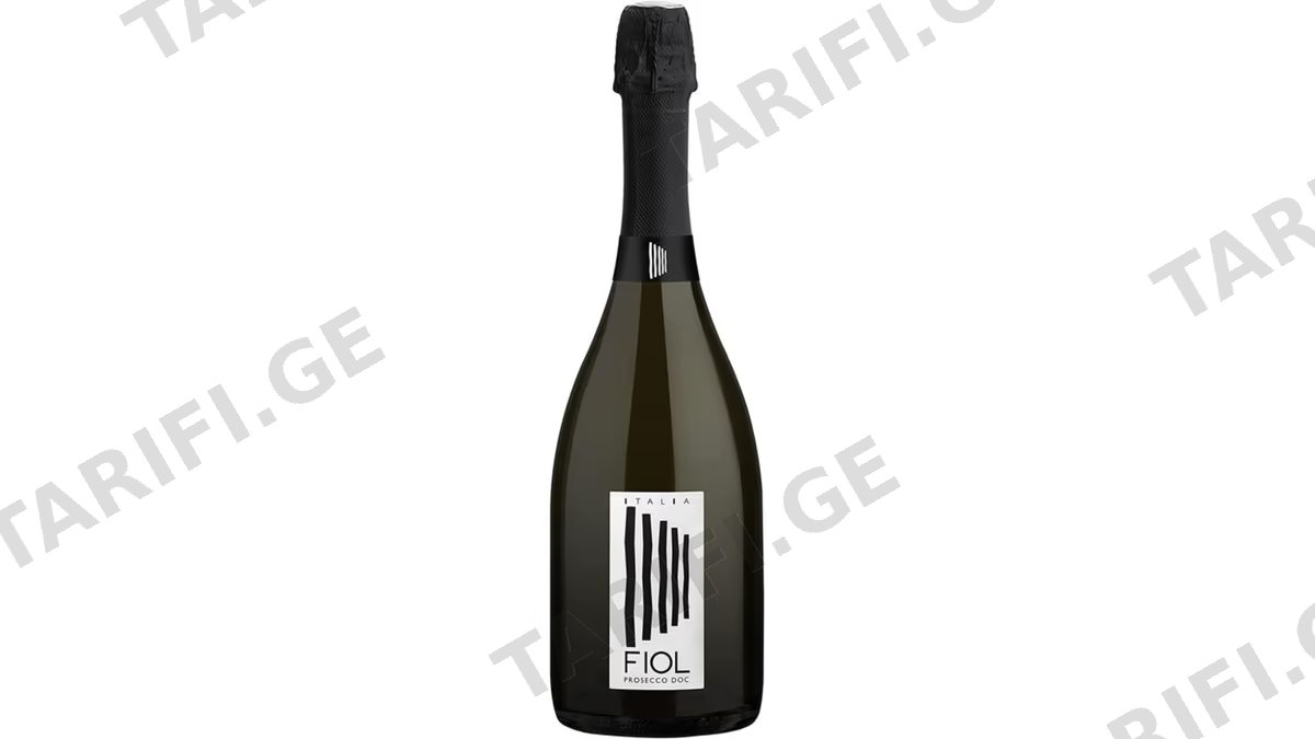 ცქრიალა ღვინო Fiol Prosecco, თეთრი ექსტრა მშრალი