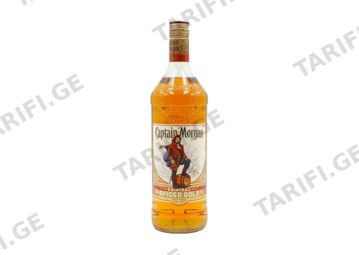 რომი Captain Morgan Spiced Gold - 1L