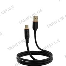 Cable Proove Jelly Silicone Type-C 2.4A (1m) black