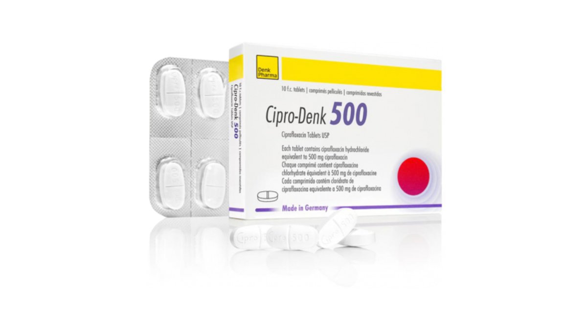 ციპრო-დენკი ტაბ.500მგ.N10 (1X10)