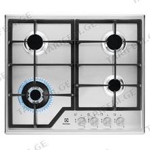 Electrolux EGS6436SX გაზის ჩასაშენებელი ქურის ზედაპირი
