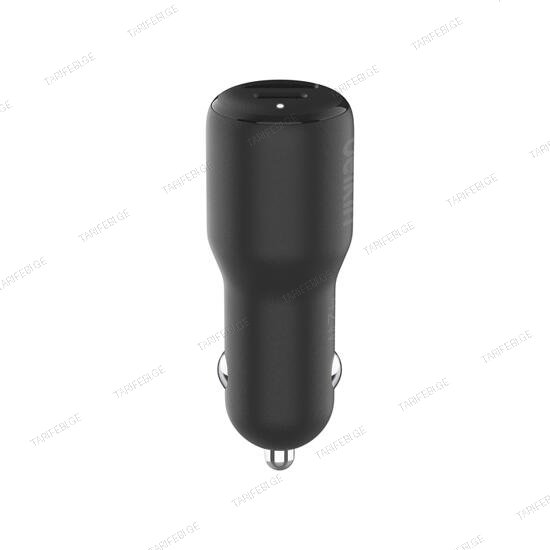 Belkin 42W Car Charger 30W PD PPS USB-C 12W USB-A CCB005BTBK Black