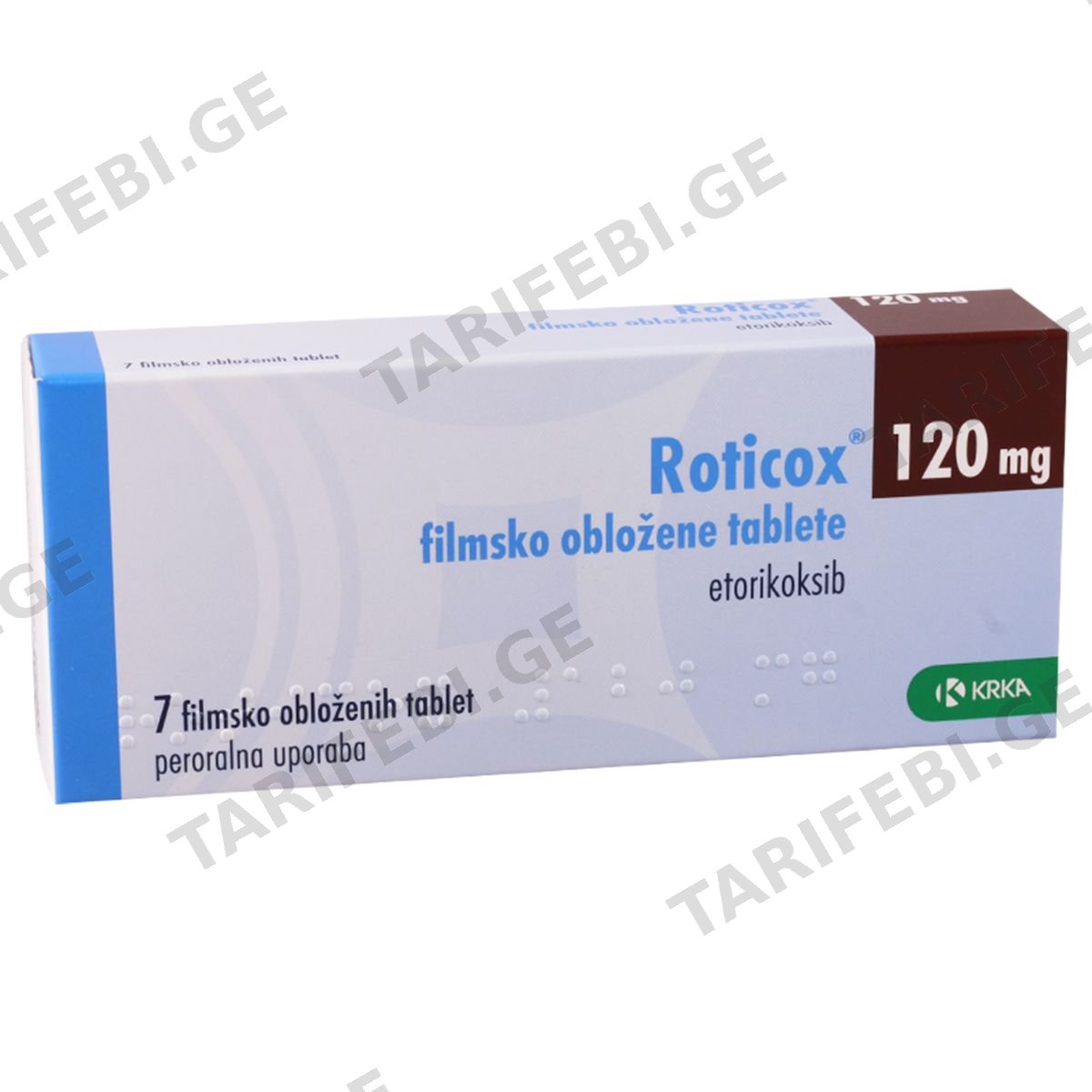 როტიკოქსი - Roticox ტაბ.120მგ N7