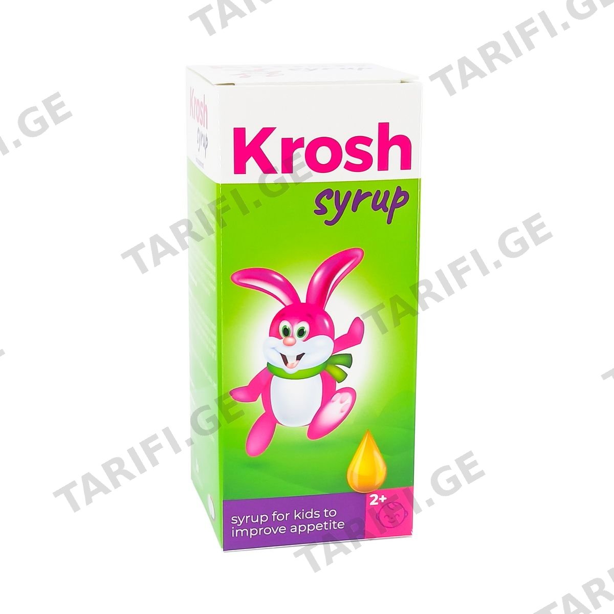 Krosh - კროში სიროფი 100მლ