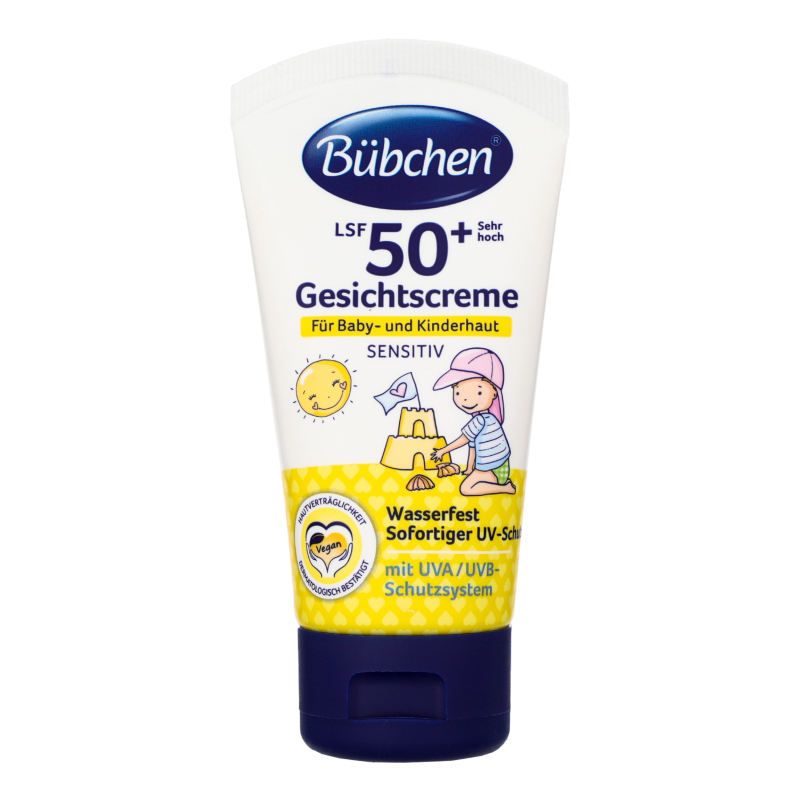 ბუბხენი მზის დამცავი სახის50SPF50მლ 6+