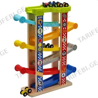 Sliding Tower – Large — „მანქანების სასრიალო კოშკი“