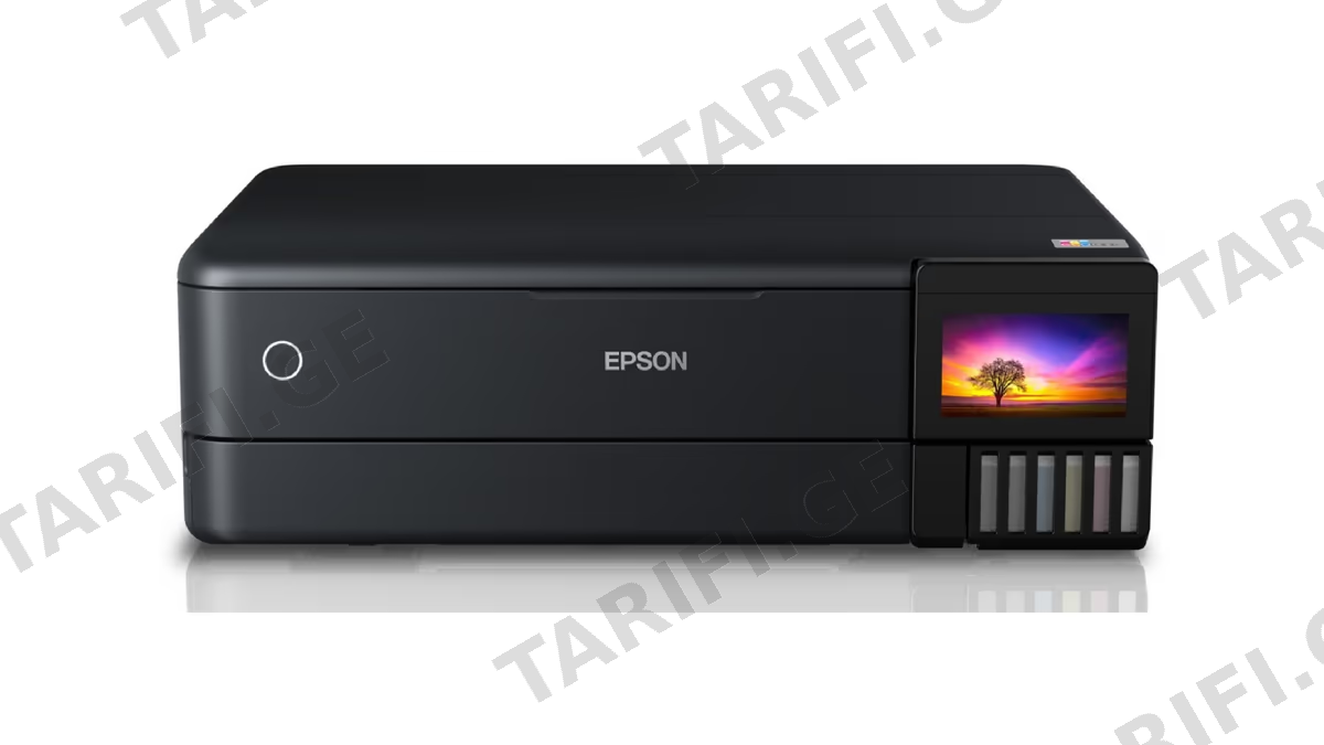პრინტერი Epson L8180 Multifunction A3+ Ecotank Photo Printer LAN, USB, Wi-Fi Black